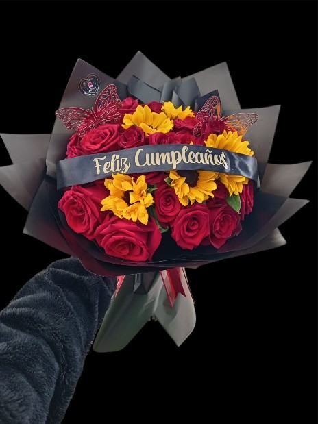 Gran bouchon Feliz Cumpleaños